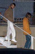 HAILEY BALDWIN and Justin Bieber Out Los Angeles 10/23/2018