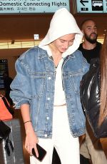 HAILEY BALDWIN at Haneda Airport in Tokyo 10/08/2018