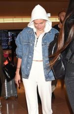 HAILEY BALDWIN at Haneda Airport in Tokyo 10/08/2018