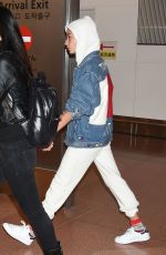 HAILEY BALDWIN at Haneda Airport in Tokyo 10/08/2018