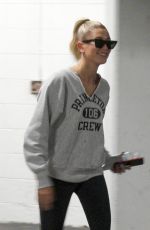 HAILEY BALDWIN at Pilates Class in Studio City 10/12/2018