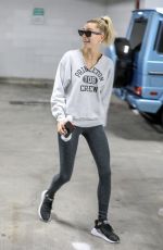 HAILEY BALDWIN at Pilates Class in Studio City 10/12/2018