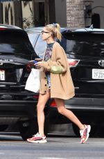 HAILEY BALDWIN Leaves Joan