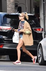 HAILEY BALDWIN Leaves Joan