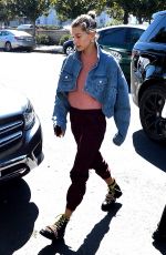 HAILEY BALDWIN Out and About in Los Angeles 10/15/2018