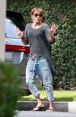 HALLE BERRY Out and About in Los Angeles 10/06/2018