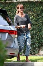 HALLE BERRY Out and About in Los Angeles 10/06/2018