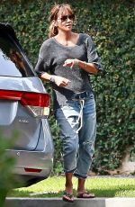 HALLE BERRY Out and About in Los Angeles 10/06/2018