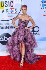 HALSEY at American Music Awards in Los Angeles 10/09/2018