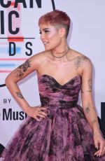HALSEY at American Music Awards in Los Angeles 10/09/2018