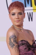 HALSEY at American Music Awards in Los Angeles 10/09/2018