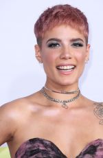 HALSEY at American Music Awards in Los Angeles 10/09/2018