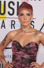 HALSEY at American Music Awards in Los Angeles 10/09/2018
