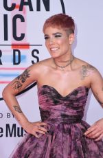 HALSEY at American Music Awards in Los Angeles 10/09/2018