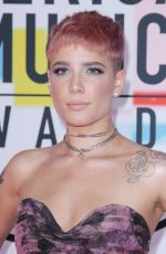 HALSEY at American Music Awards in Los Angeles 10/09/2018