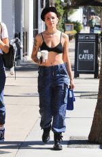 HALSEY Out and About in Studio City 10/24/2018