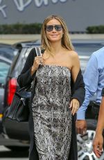 HEIDI KLUM Arrives at America