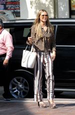 HEIDI KLUM Arrives at Americas Got Talent Champions in Pasadena 10/10/2018