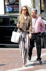 HEIDI KLUM Arrives at Americas Got Talent Champions in Pasadena 10/10/2018
