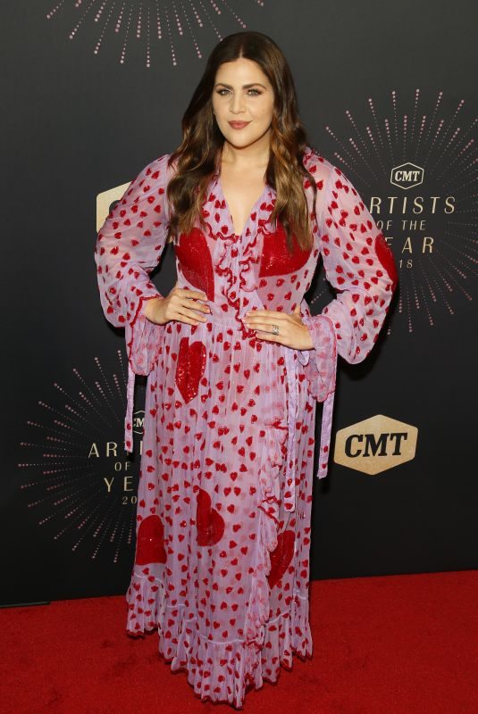 HILLARY SCOTT at CMT Artists of the Year 2018 in Nashville 10/17/2018
