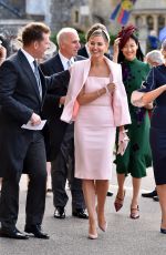 HOLLY CANDY at Wedding of Princess Eugenie of York and Jack Brooksbank at St. George’s Chapel 10/12/2018