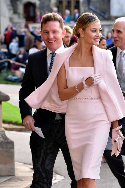 HOLLY CANDY at Wedding of Princess Eugenie of York and Jack Brooksbank at St. George’s Chapel 10/12/2018