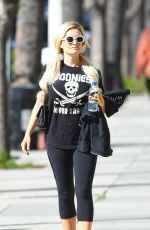HOLLY MADISON Heading to a Gym in Los Angeles 10/19/2018