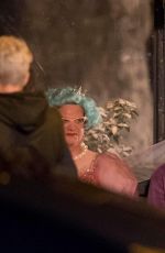 HOLLY WILLOGHBY at Marks & Spencer Christmas Advert in London 10/13/2018