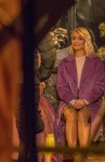 HOLLY WILLOGHBY at Marks & Spencer Christmas Advert in London 10/13/2018
