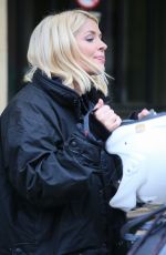 HOLLY WILLOGHBY Leaves Royal Albert Hall in London 10/04/2018