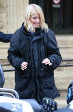HOLLY WILLOGHBY Leaves Royal Albert Hall in London 10/04/2018