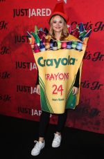 HUNTER HALEY KING at Just Jared Halloween Party in West Hollywood 01/27/2018