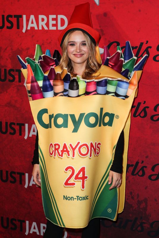 HUNTER HALEY KING at Just Jared Halloween Party in West Hollywood 01/27/2018