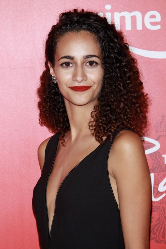 INES MELAB at The Romanoffs Premiere in New York 10/11/2018