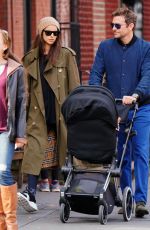 IRINA SHAYK and Bradley Cooper Out in New York 10/20/2018
