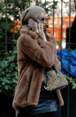 IRINA SHAYK Out and About in New York 10/19/2018