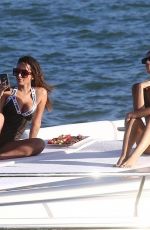 ISABELA RANGEL in Bikini at a Yacht in Miami 10/28/2018