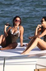 ISABELA RANGEL in Bikini at a Yacht in Miami 10/28/2018