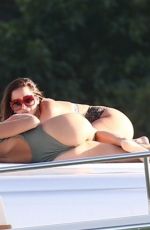 ISABELA RANGEL in Bikini at a Yacht in Miami 10/28/2018