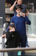 ISLA FISHER and Sacha Baron Cohen Shopping at a Mall in Los Angeles 10/24/2018