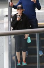 ISLA FISHER and Sacha Baron Cohen Shopping at a Mall in Los Angeles 10/24/2018