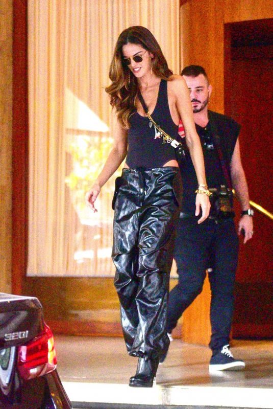 IZABEL GOULART Arrives in Sao Paulo 10/18/2018
