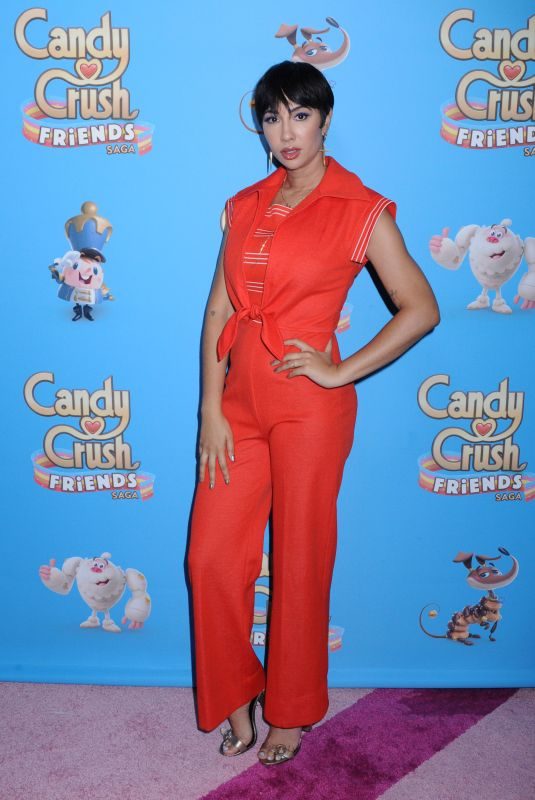 JACKIE CRUZ at Candy Crush Friends Saga Global Launch in New York 10/11/2018