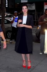JAIMIE ALEXANDER Arrives at Today Show in New York 10/11/2018