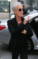 JAMIE LEE CURTIS Arrives at BBC Radio in London 10/05/2018