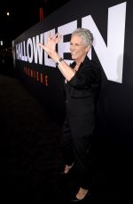 JAMIE LEE CURTIS at Halloween Premiere in Hollywood 10/17/2018