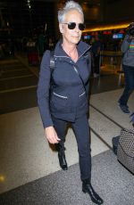 JAMIE LEE CURTIS at LAX Airport in Los Angeles 10/21/2018