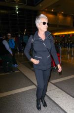 JAMIE LEE CURTIS at LAX Airport in Los Angeles 10/21/2018