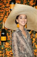 JASMIN SAVOY at 2018 Veuve Clicquot Polo Classic in Los Angeles 10/06/2018