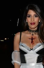 JASMIN WALIA at a Halloween Party in London 10/27/2018